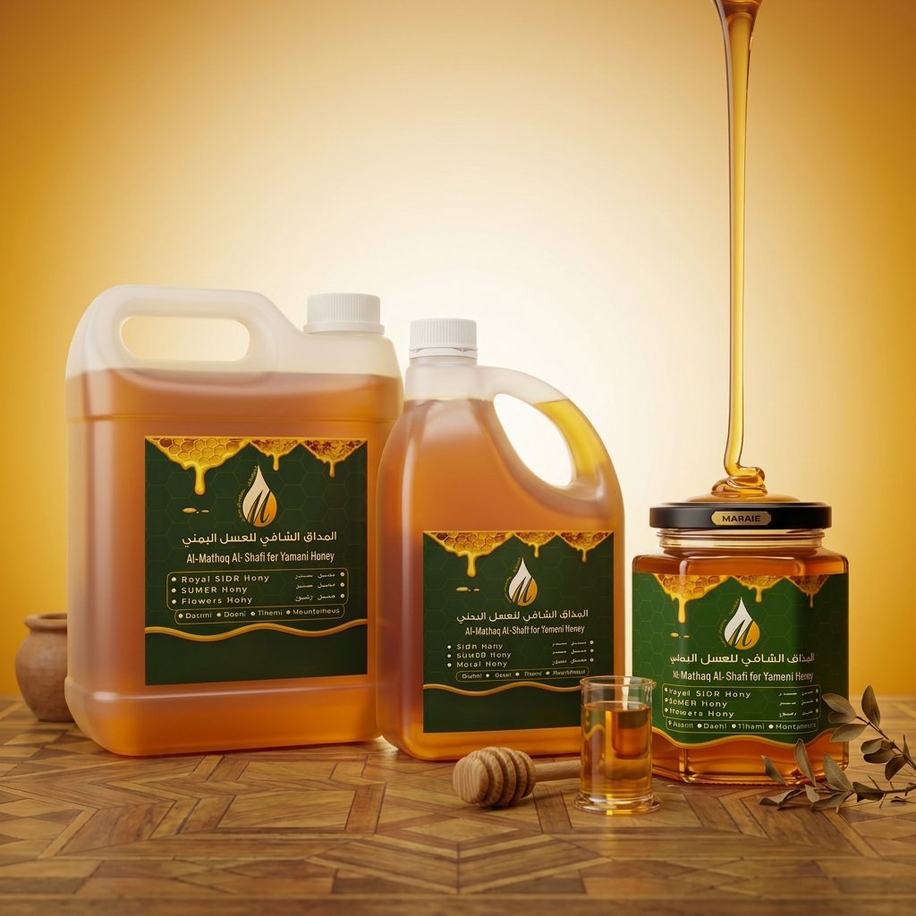 Madu Marai Yemen wildflower asli — madu campuran bunga liar dari pergunungan Yemen