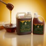 Sudu kayu dengan madu sidr Doani Gred 1 Madu Alshafi — natural honey
